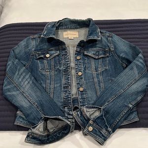 PILCRO DENIM JACKET SIZE S - ANTROPOLOGIE